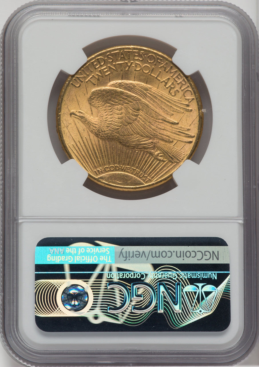 1911-S $20 Saint-Gaudens Double Eagle NGC MS64