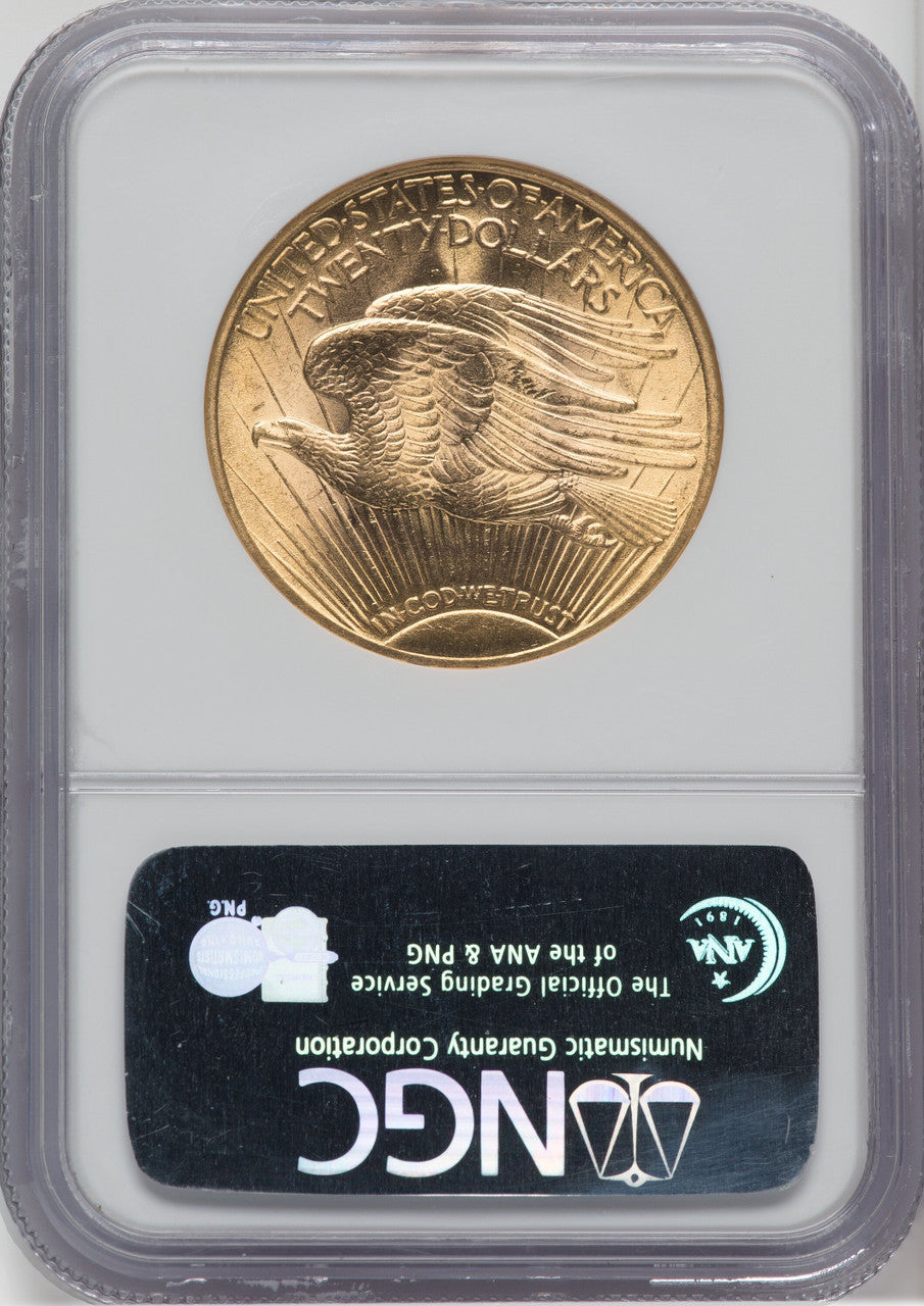 1913 $20 Saint-Gaudens Double Eagle NGC MS64