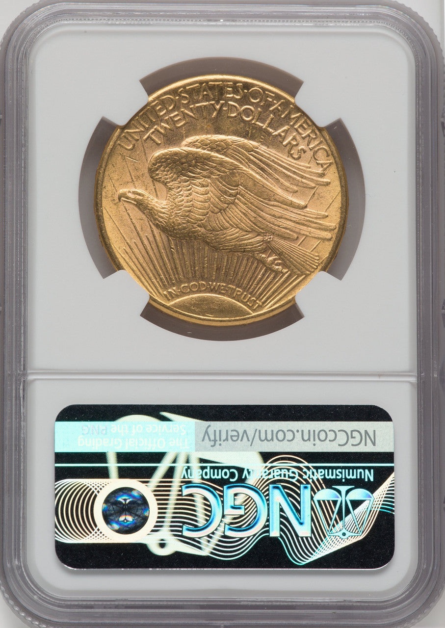 1914-D $20 Saint-Gaudens Double Eagle NGC MS62 (762233010)