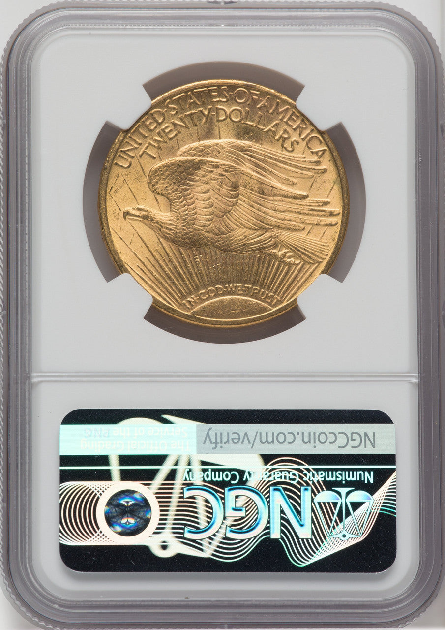 1914-S $20 Saint-Gaudens Double Eagle NGC MS62