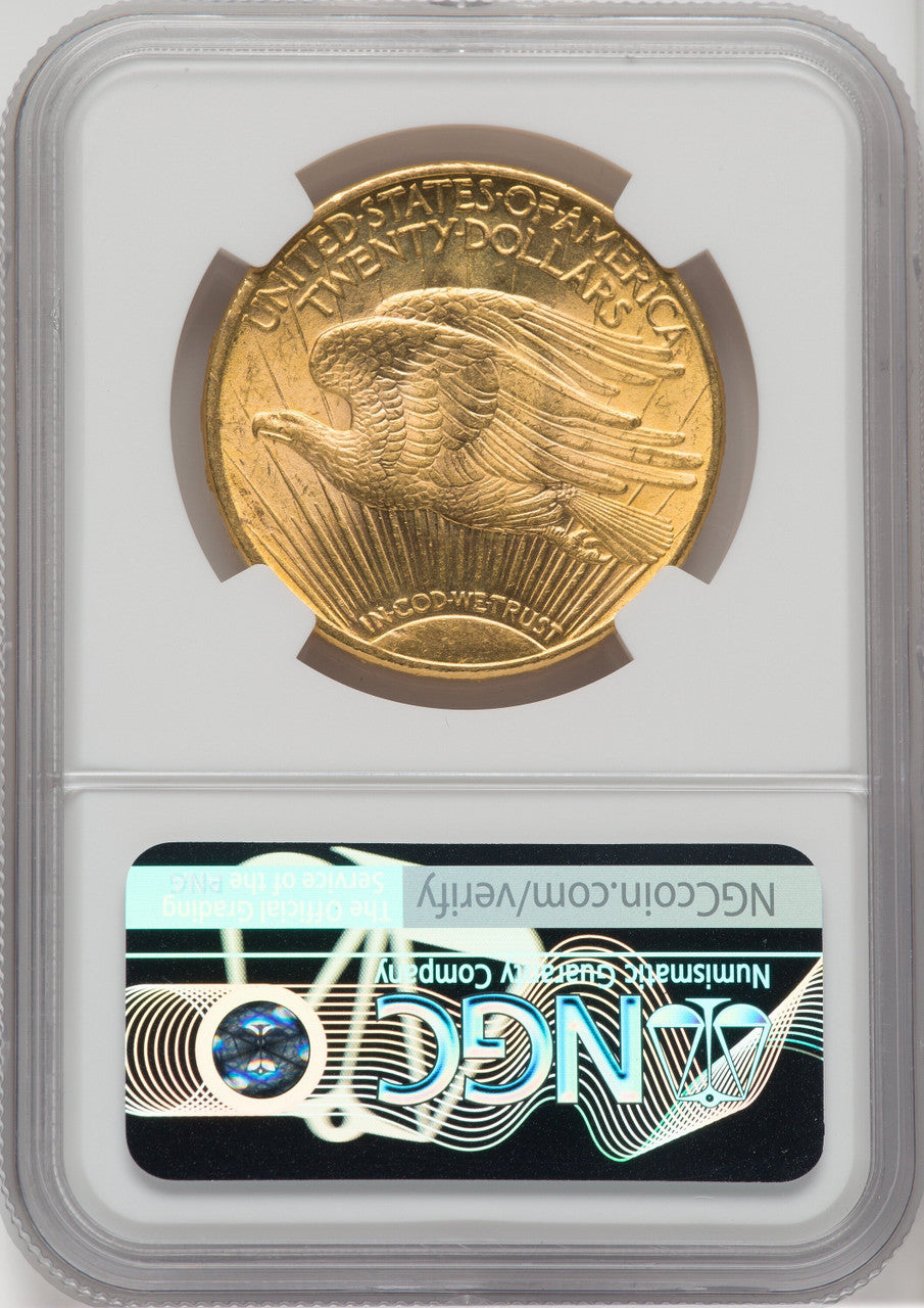 1915-S $20 Saint-Gaudens Double Eagle NGC MS62 (760232008)