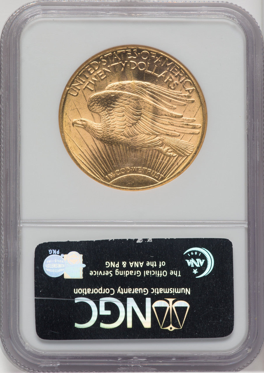 1916-S $20 Saint-Gaudens Double Eagle NGC MS64