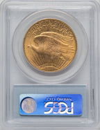 1922 $20 Saint-Gaudens Double Eagle PCGS MS65