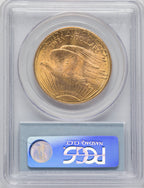 1922-S $20 Saint-Gaudens Double Eagle PCGS MS64