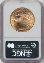 1923-D $20 Saint-Gaudens Double Eagle NGC MS66