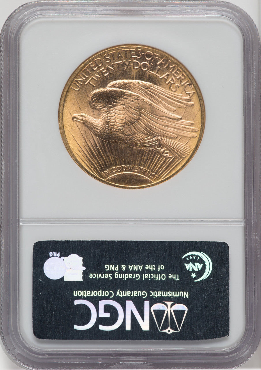 1923-D $20 Saint-Gaudens Double Eagle NGC MS66