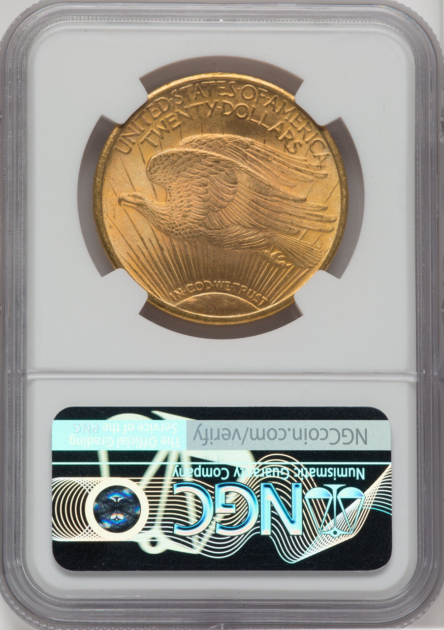1924 $20 Saint Saint-Gaudens Double Eagle NGC MS67 (759010006)