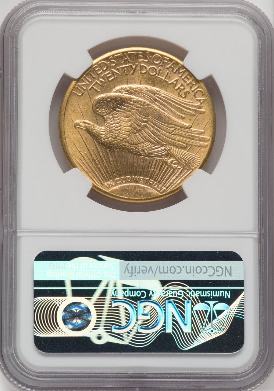 1926-D $20 Saint-Gaudens Double Eagle NGC MS62