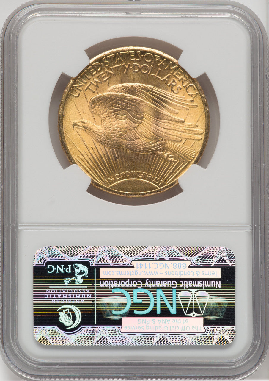 1928 $20 Saint-Gaudens Double Eagle NGC MS67