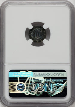 1864 3CS CAC Proof Three Cent Silver NGC PR65