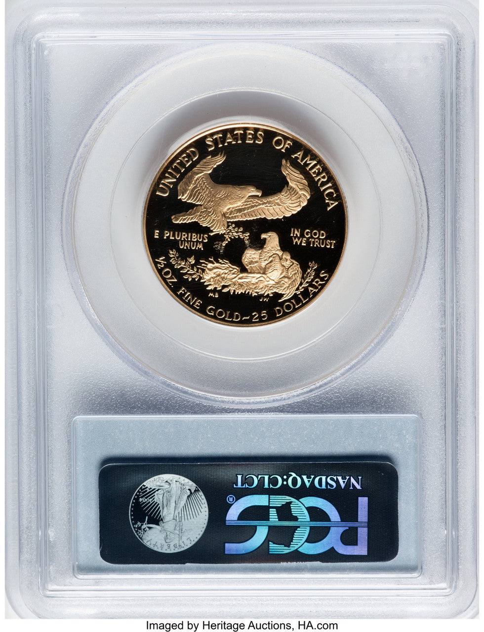 1994-W $25 Half-Ounce Gold Eagle PCGS PR70