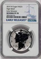 2019-W $25 Palladium Reverse Proof First Strike NGC PF70