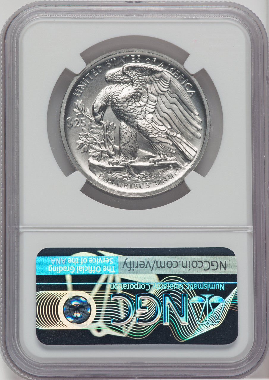 2020-W $25 Palladium First Strike NGC MS70