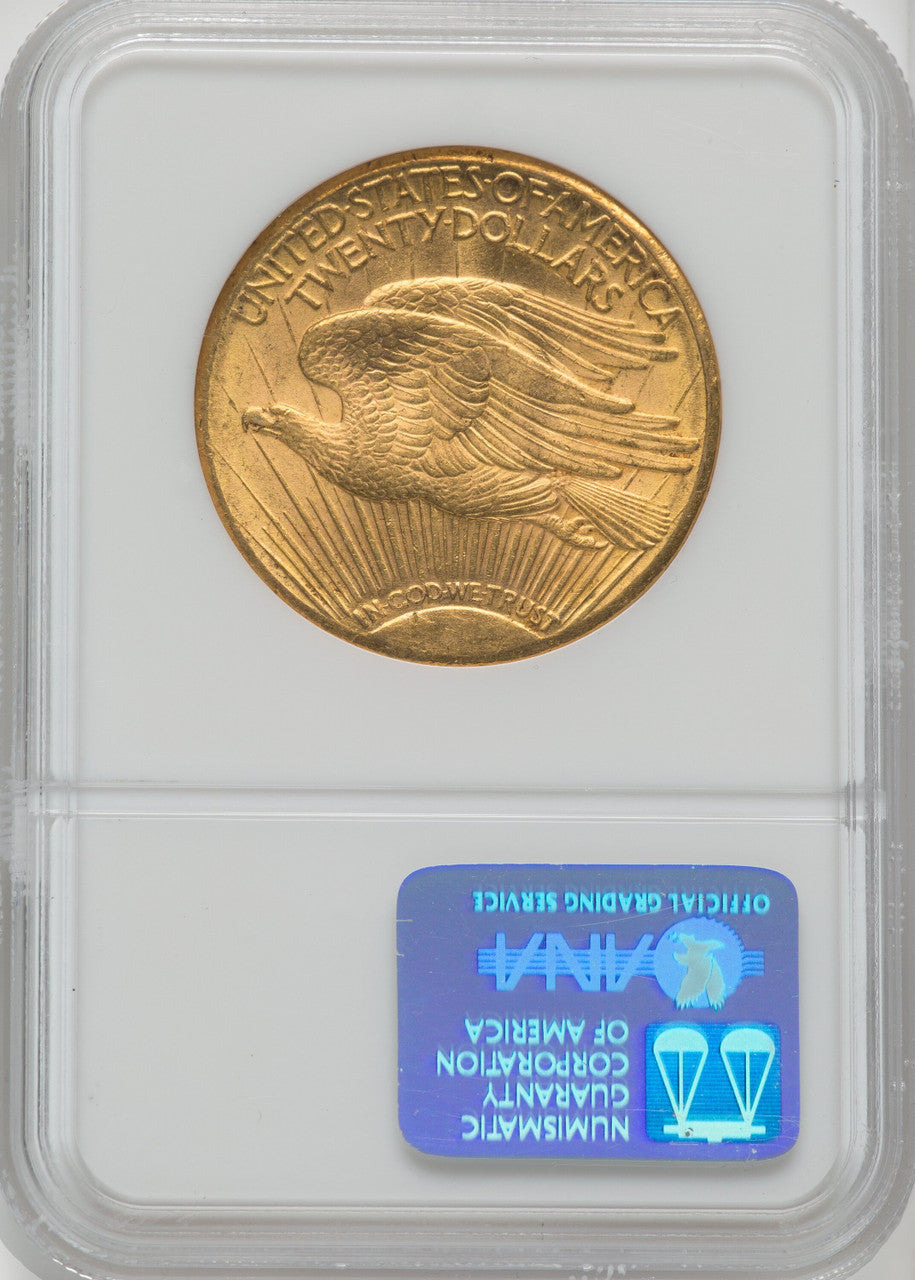 1925-S $20 Saint-Gaudens Double Eagle NGC AU58