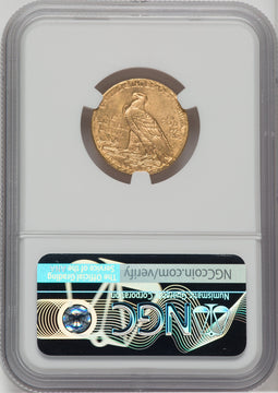 1909-D $5 Indian Half Eagle NGC MS64