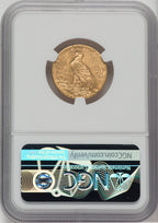1909-D $5 Indian Half Eagle NGC MS64