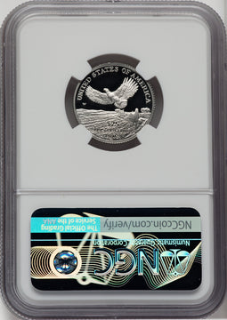 2000-W $25 Quarter-Ounce Platinum Eagle Statue of Liberty NGC PF70