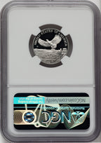 2000-W $25 Quarter-Ounce Platinum Eagle Statue of Liberty NGC PF70