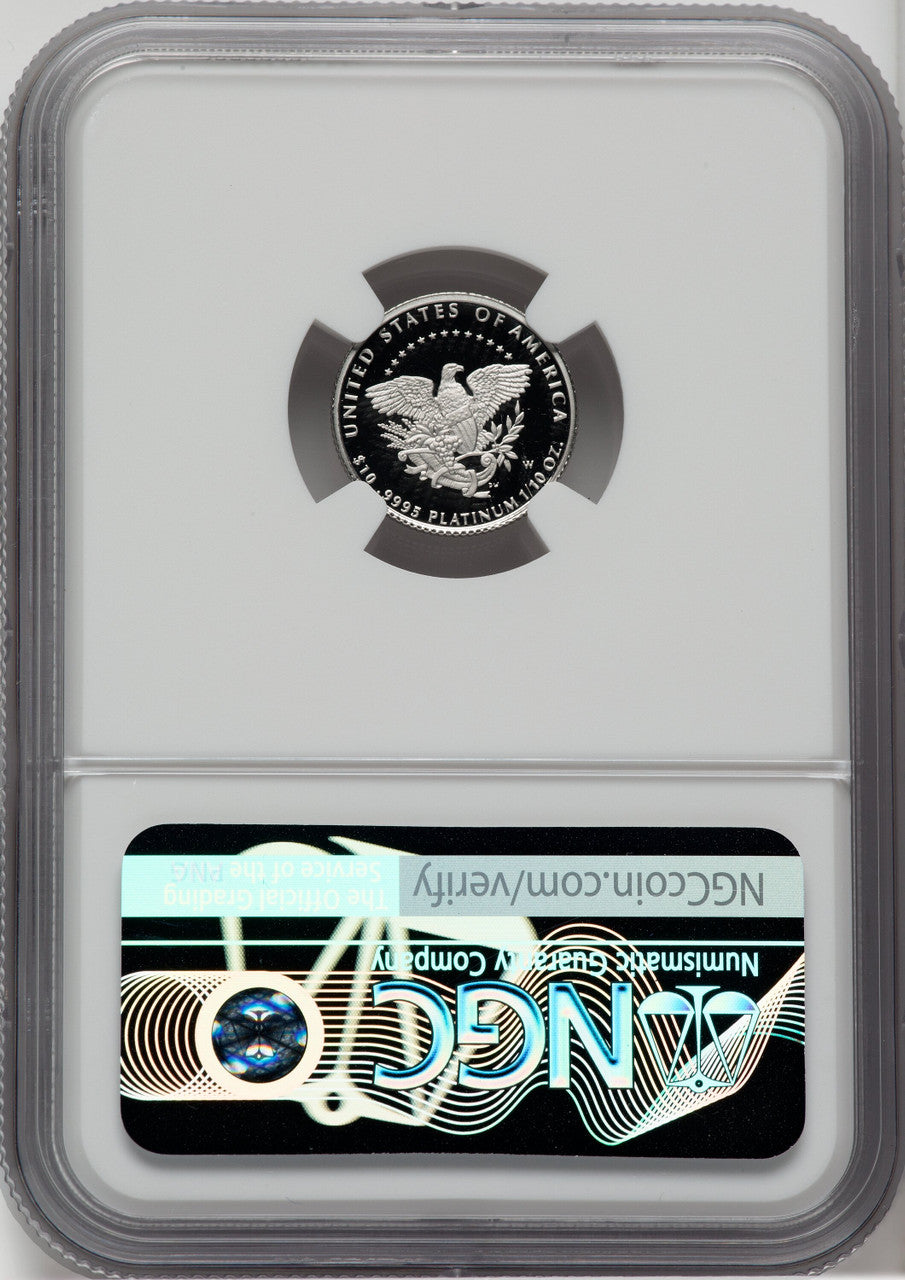 2005-W $10 Tenth-Ounce Platinum NGC PF70