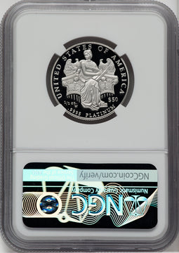 2006-W $50 Half-Ounce Platinum Eagle Statue of Liberty NGC PF70