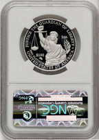 2010-W $100 One-Ounce Platinum Eagle Statue of Liberty NGC PF70