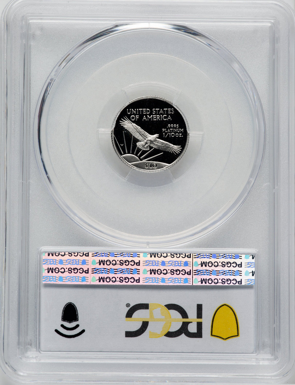 1997-W $10 Tenth-Ounce Platinum PCGS PR70