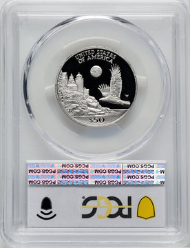 1998-W $50 Half-Ounce Platinum Eagle PCGS PR70