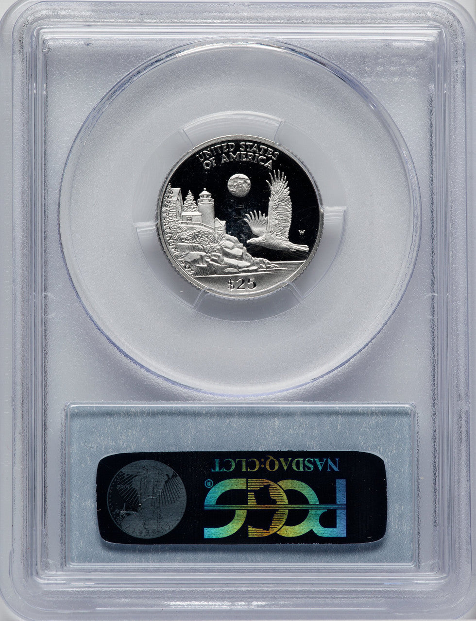 1998-W $25 Quarter-Ounce Platinum Eagle Statue of Liberty PCGS PR70