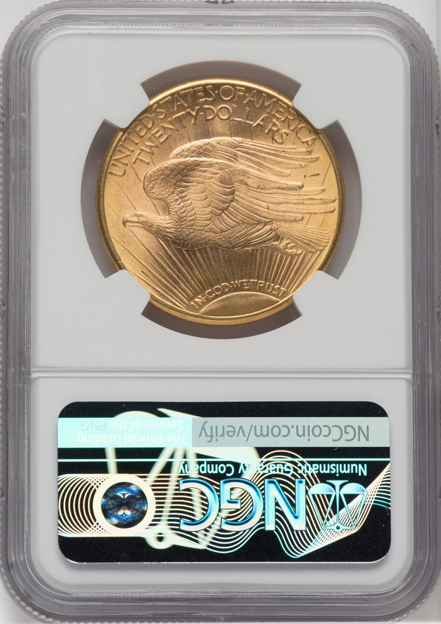 1923-D $20 Saint-Gaudens Double Eagle NGC MS67