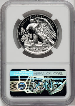 2018-W $25 Palladium First Day of Issue Mike Castle NGC PF70