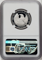 2007-W $50 Half-Ounce Platinum Eagle Statue of Liberty Brown Label CACG PR70 (759998008)
