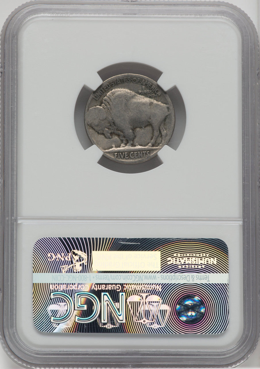 1916 Doubled Die Obverse CAC Buffalo Nickel NGC AG03