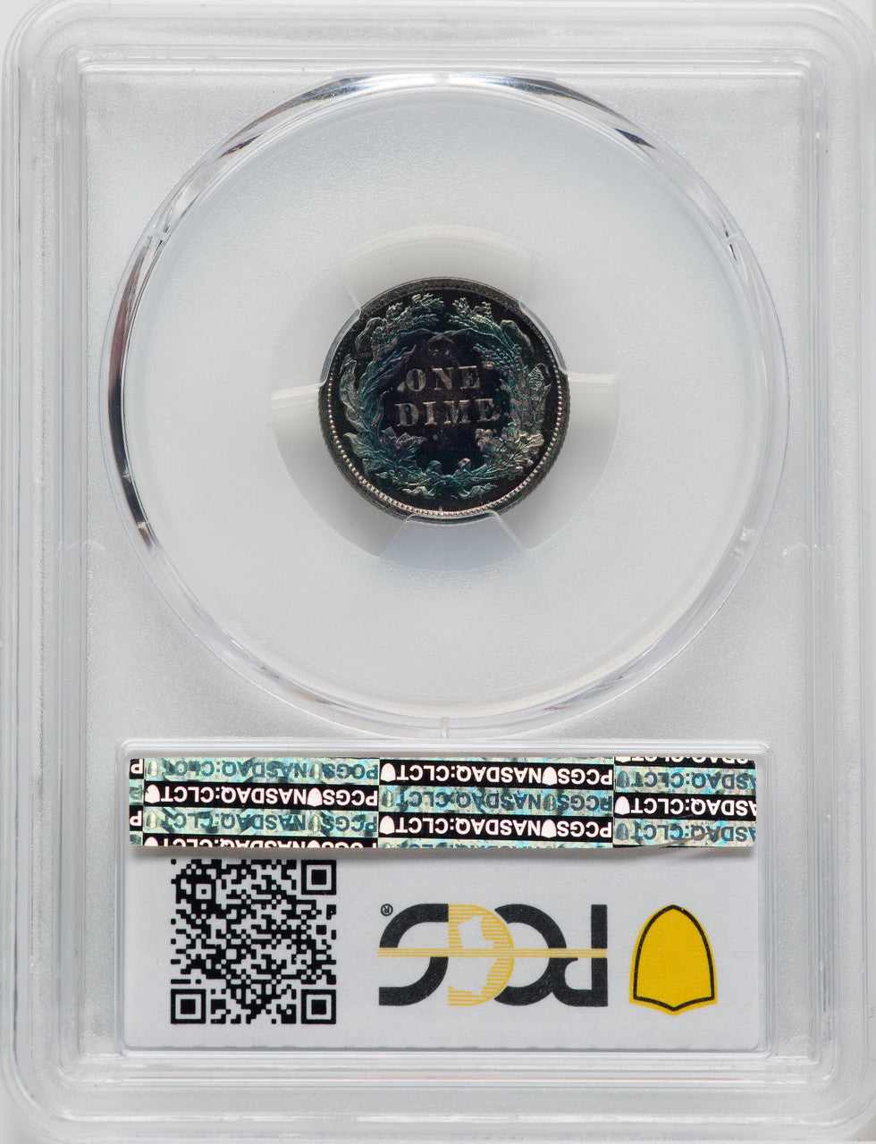 1884 10C CA Proof Seated Dime PCGS PR67+