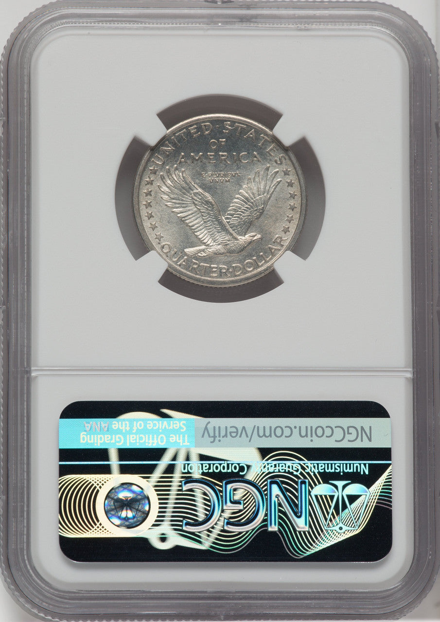1917-S Type One FH Standing Liberty Quarter NGC MS66