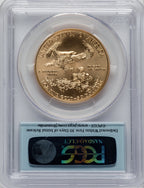 2012-W $50 One Ounce Gold Eagle First Strike PCGS MS70 (762972002)