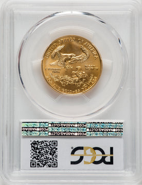 2006-W $25 Half-Ounce Gold Eagle Burnished PCGS SP70
