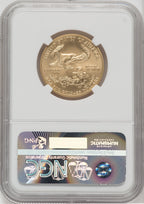 2008-W $25 Half-Ounce Gold Eagle First Strike NGC MS70