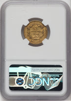 1855 $3 Three Dollar Gold Pieces NGC AU53