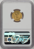 1836 $2.50 Script 8 Classic Quarter Eagle NGC MS62