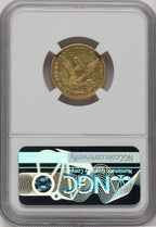 1846-C $5 Liberty Half Eagle NGC AU50