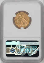 1910-D $5 Indian Half Eagle NGC MS63