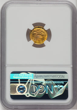 1922 G$1 Grant With Star Commemorative Gold NGC MS66