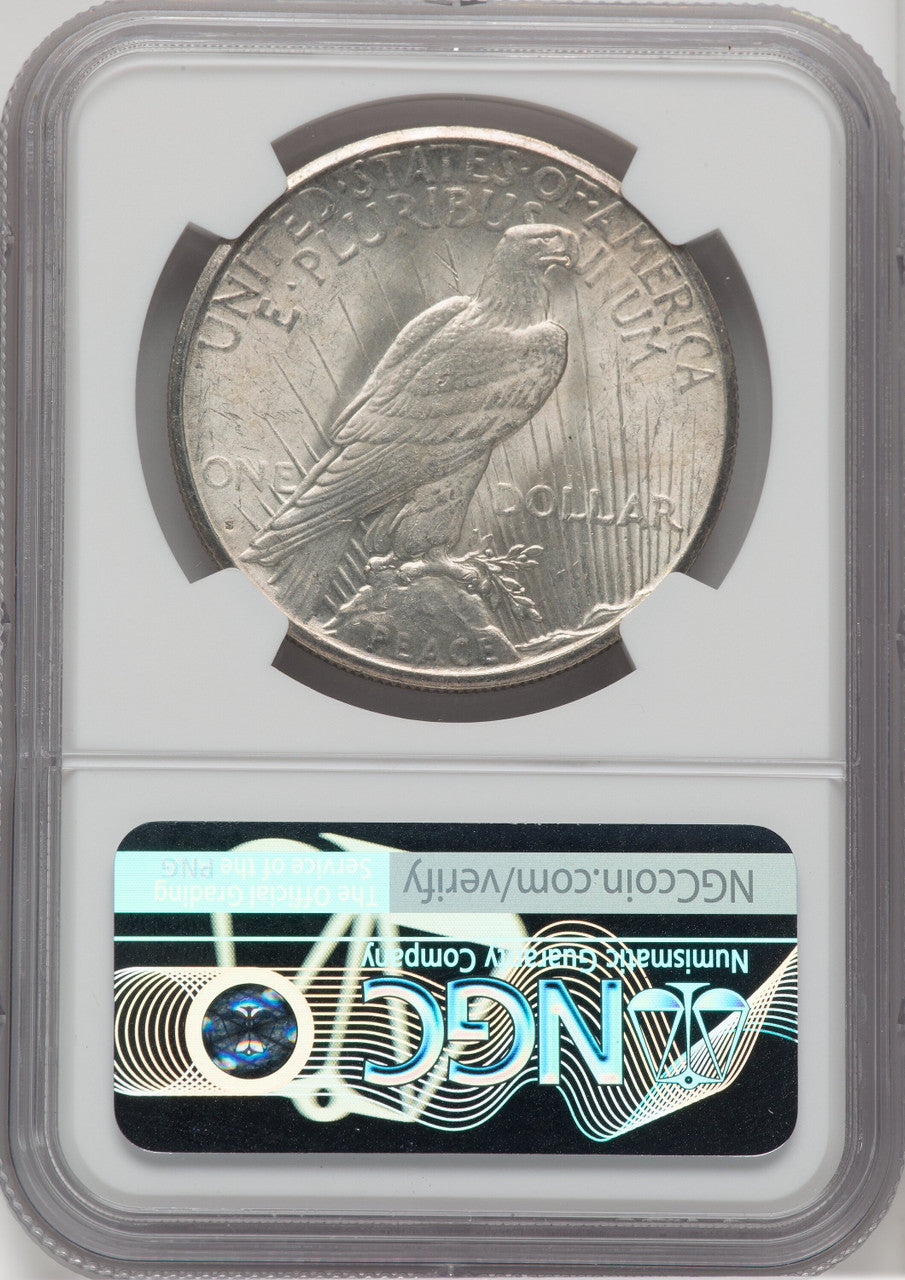1924-S $1 Peace Dollar NGC MS63