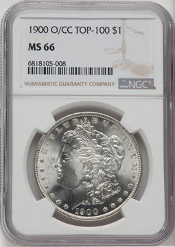 1900-O/CC $1 Morgan Dollar NGC MS66