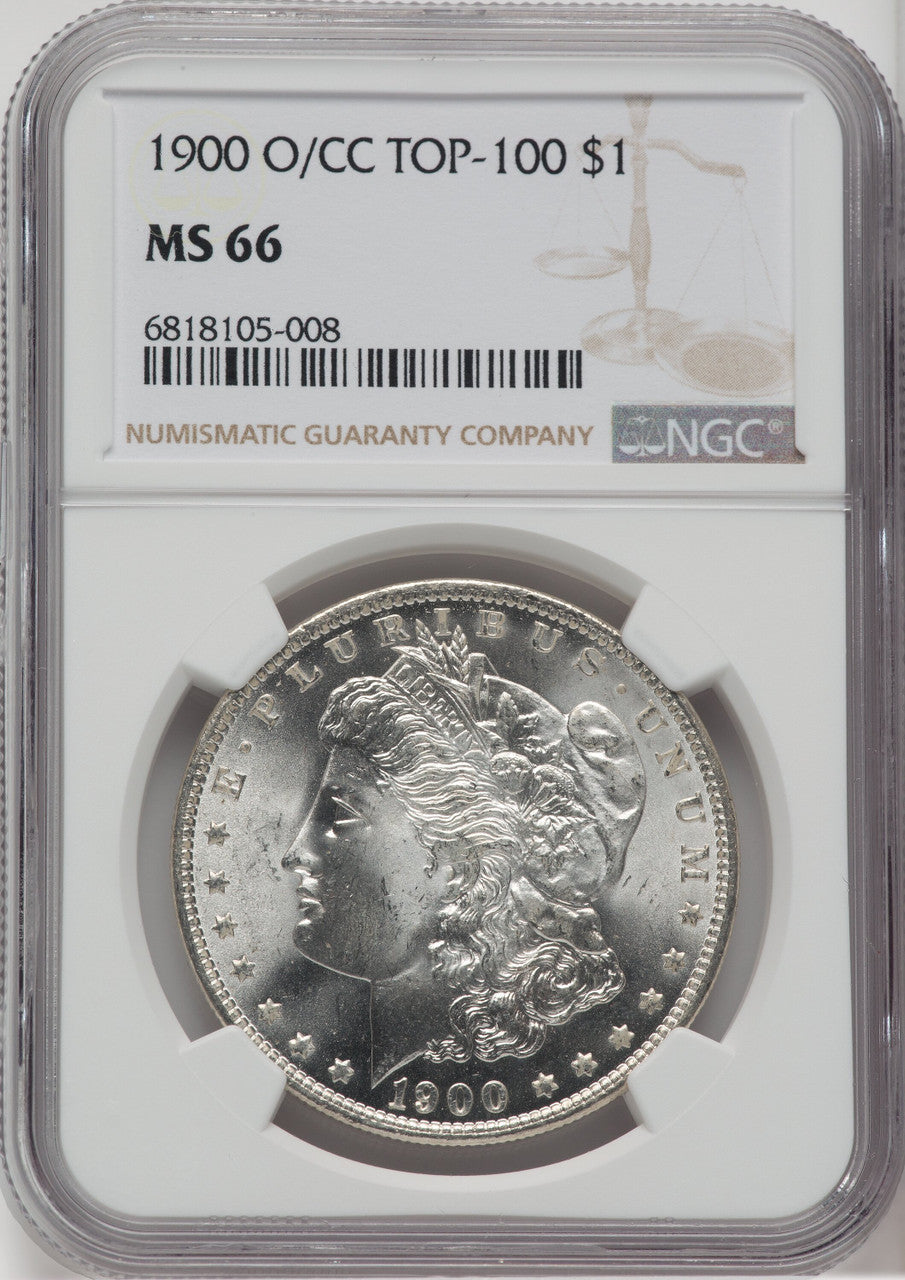 1900-O/CC $1 Morgan Dollar NGC MS66