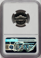 1939 5C Reverse of 1940 Proof Jefferson Nickel NGC PR67