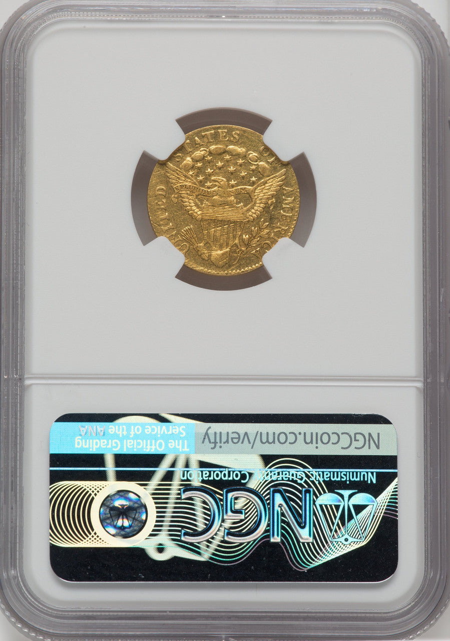 1804 $2.50 BD-2 Early Quarter Eagle NGC AU55