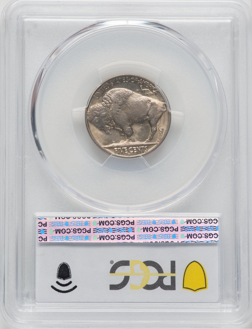 1937-D 5C Three-Legged Buffalo Nickel PCGS MS63
