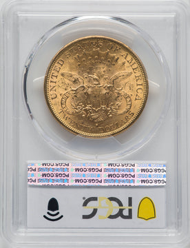 1878-S $20 Liberty Double Eagle PCGS MS61