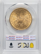 1875-S $20 Liberty Double Eagle PCGS MS62